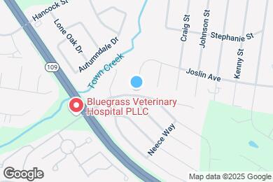 Map image of the property - 524 Ryan Ave