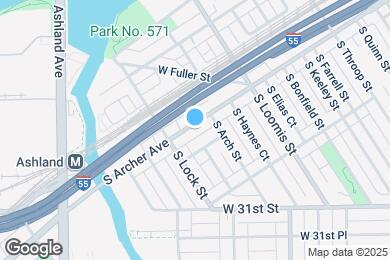Map image of the property - 2971 S Archer Ave