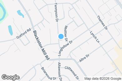 Map image of the property - 1706 Tennyson Dr