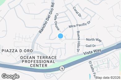 Map image of the property - 3594 North Way