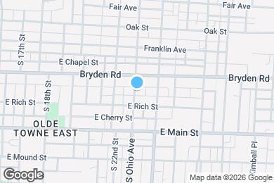 Map image of the property - 282 S Ohio Ave