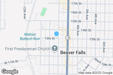 Map image of the property - 1301 8th Ave