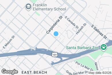 Map image of the property - 129 S Voluntario St