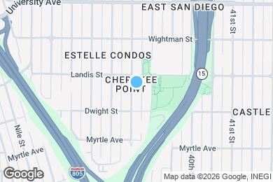 Map image of the property - 3655 37th St