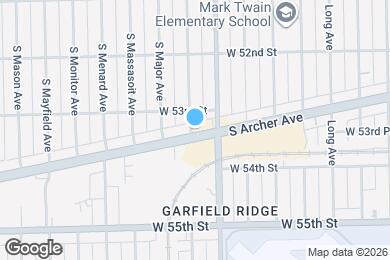 Map image of the property - 5912 S Archer Ave