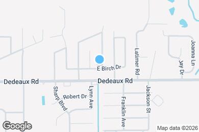 Map image of the property - 2409 E Birch Dr