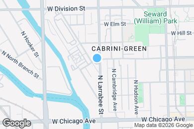 Map image of the property - 943 N Crosby St