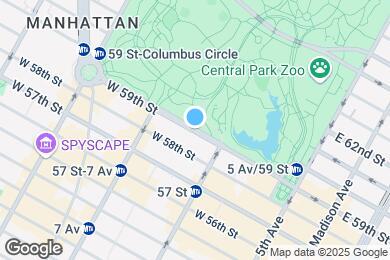 Map image of the property - 110 Central Park S