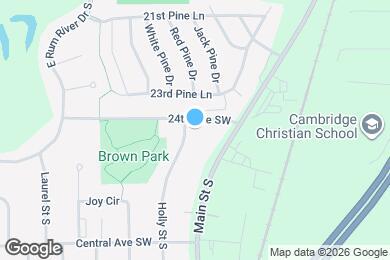 Map image of the property - 2430 Holly St S