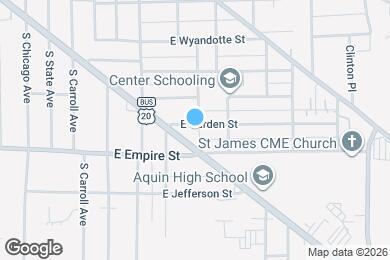 Map image of the property - 1208 S Fruit Ave