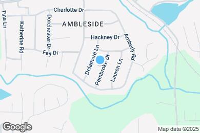 Map image of the property - 6165 Pembroke Dr