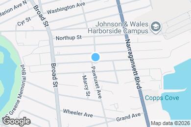 Map image of the property - 80 Pawtuxet Ave