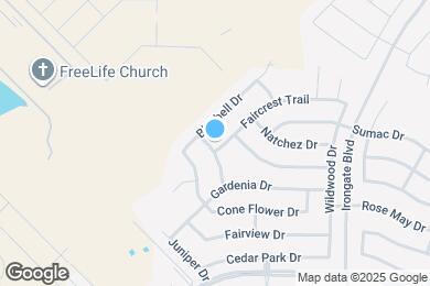 Map image of the property - 2063 Faircrest Trail