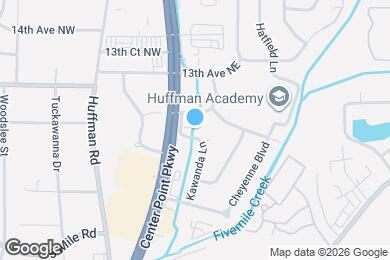 Map image of the property - 1145 Kawanda Ln