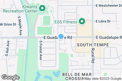 Map image of the property - 6405 S El Camino Dr