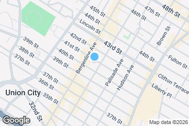 Map image of the property - 409 41st St