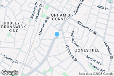 Map image of the property - 505 Columbia Rd