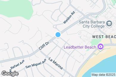 Map image of the property - 1021 Cliff Dr