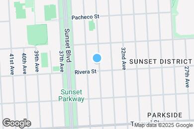 Map image of the property - 2175 34th Ave