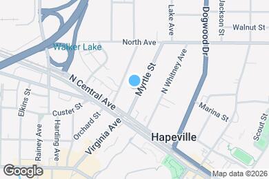 Map image of the property - 3353 Myrtle St