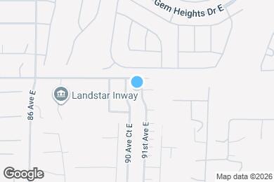 Map image of the property - 19224 91st Ave E