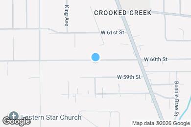 Map image of the property - 2319 W 60th St