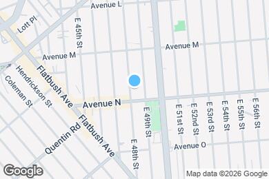 Map image of the property - 1689 E 48th St