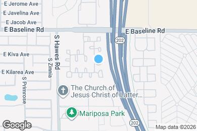 Map image of the property - 2127 S Luther