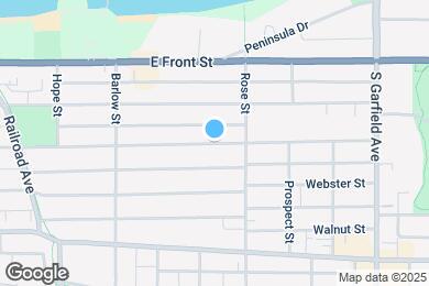 Map image of the property - 859 Washington St