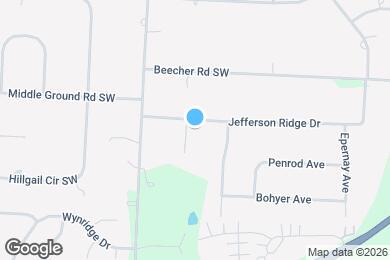 Map image of the property - 23 Jefferson Ct