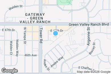 Map image of the property - 18594 E 47th Pl