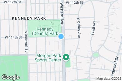 Map image of the property - 11410 S Western Ave