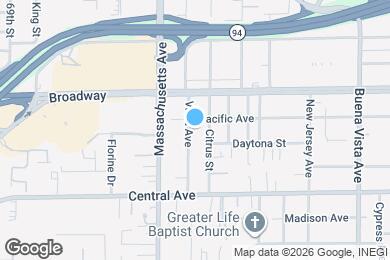 Map image of the property - 3281 Vista Avenue