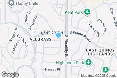 Map image of the property - 3903 S Perth St