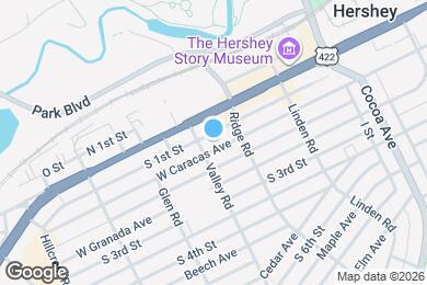 Map image of the property - 229 W Caracas Ave