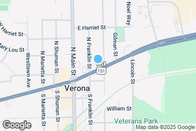 Map image of the property - 210 E Verona Ave
