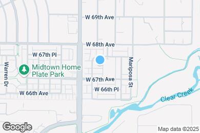 Map image of the property - 6752 Osage St