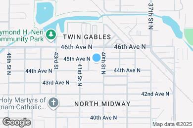 Map image of the property - 4480 40th St N