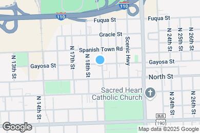 Map image of the property - Beltline Townhomes