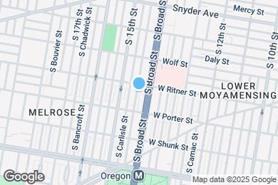 Map image of the property - 2413 S Rosewood St