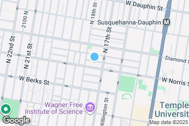 Map image of the property - 1716 W Page St