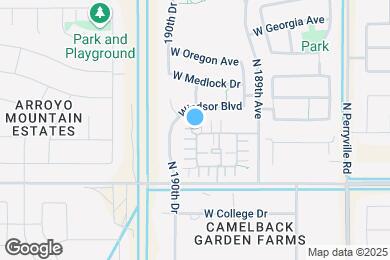 Map image of the property - 5124 N 189th Glen