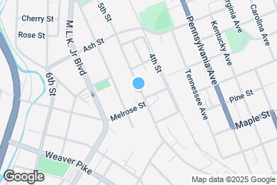 Map image of the property - 734 5th St