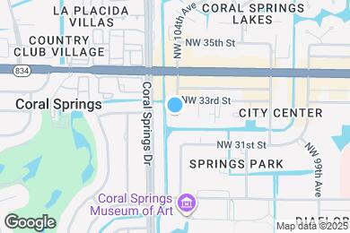 Map image of the property - 3247 NW 104th Ave