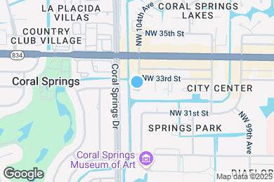 Map image of the property - 3258 NW 104th Ave