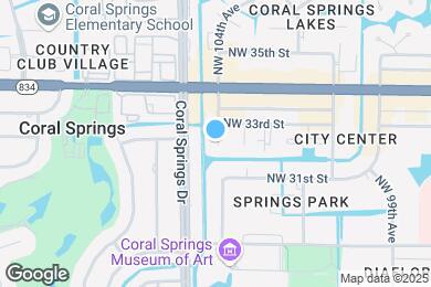 Map image of the property - 3264 NW 104th Ave