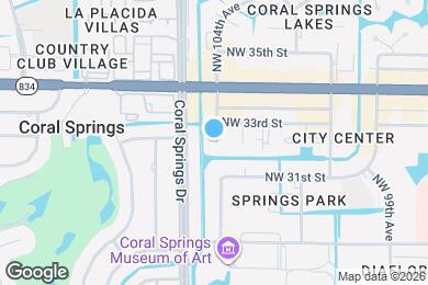 Map image of the property - 3294 NW 104th Ave