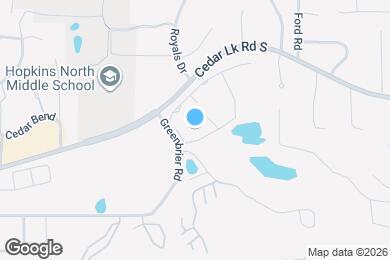 Map image of the property - 10311 Cedar Lake Rd
