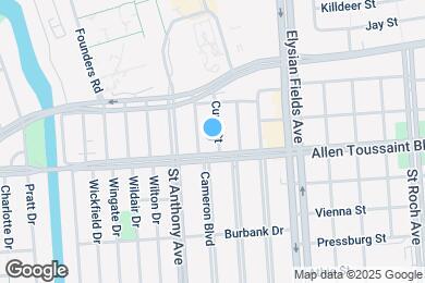 Map image of the property - 6212 Curie St