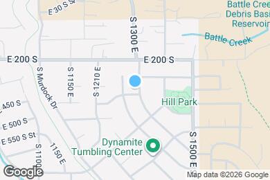 Map image of the property - 340 S 1300 E